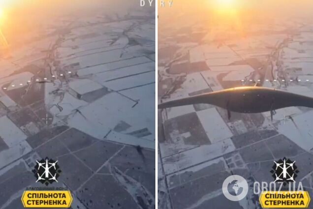 Военные ВСУ с помощью FPV-дрона уничтожили российский БПЛА SuperCam