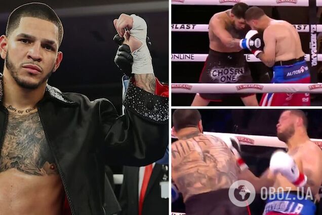 Непобедимый боксер проиграл чемпионский бой нокаутом в первом же раунде. Видео