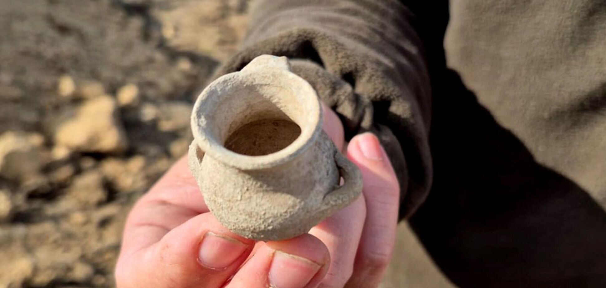 На Николаевщине во время строительства фортификаций обнаружили архаический могильник VI-V веков до нашей эры. Фото