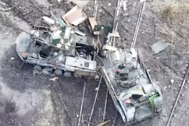 'Устроили оккупантам ад': Силы обороны разбили российскую колонну вблизи Часова Яра. Видео