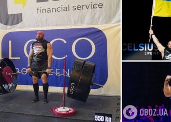 Украинский силач установил исторический мировой рекорд. Видео