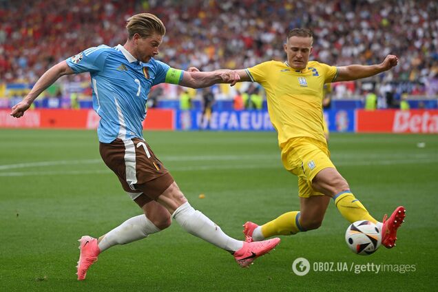 Ребров изменил состав сборной Украины перед матчем с Бельгией