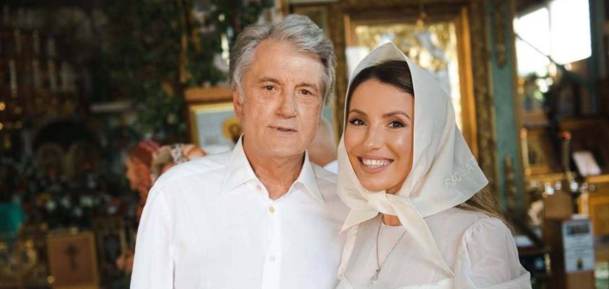 Редкие фото: невестка Ющенко показала, как подрос его самый младший внук