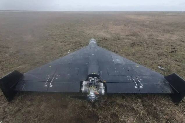 У Казахстані впав дрон з маркуванням 'Герань-2'. Фото і відео