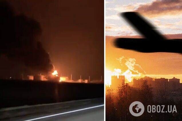 Вибухнули нові резервуари: пункт перевалки нафти у Краснодарському краї продовжує палати, дим видно здалеку. Відео