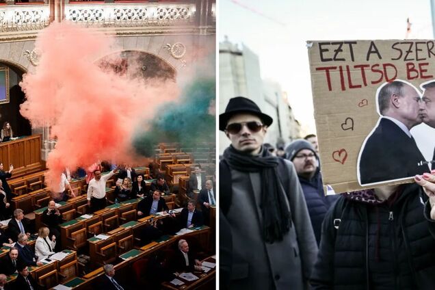 Парламент Венгрии запретил проведение ЛГБТ-прайдов: в Будапеште начались массовые протесты. Фото и видео