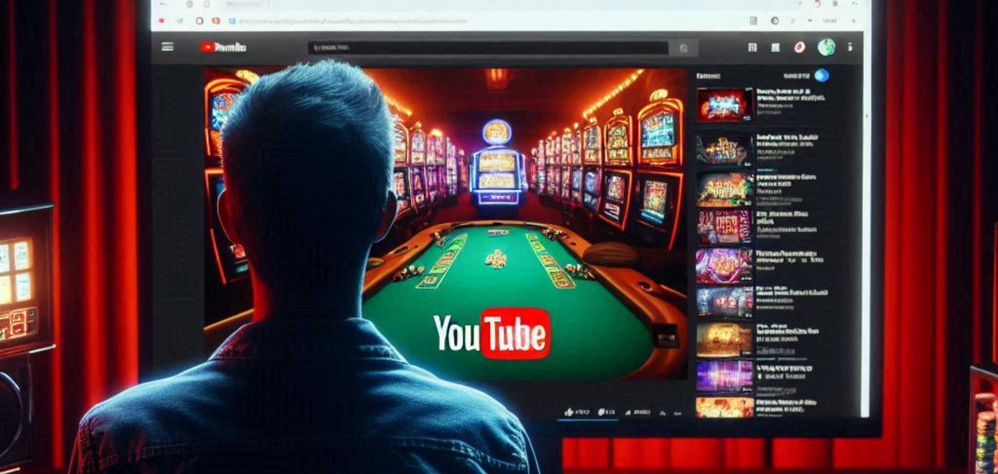 Ілюстрація до правил YouTube для гемблінгу та покеру