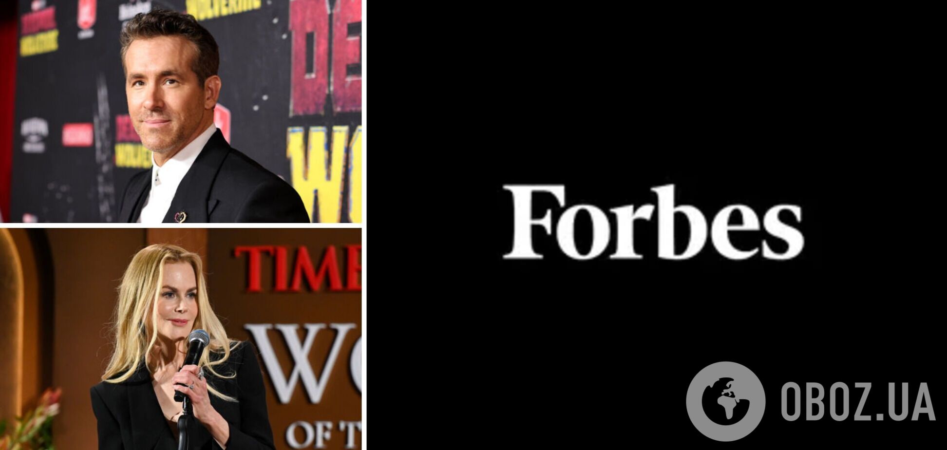 Forbes назвав найбільш високооплачуваних акторів у 2024 році. Фото
