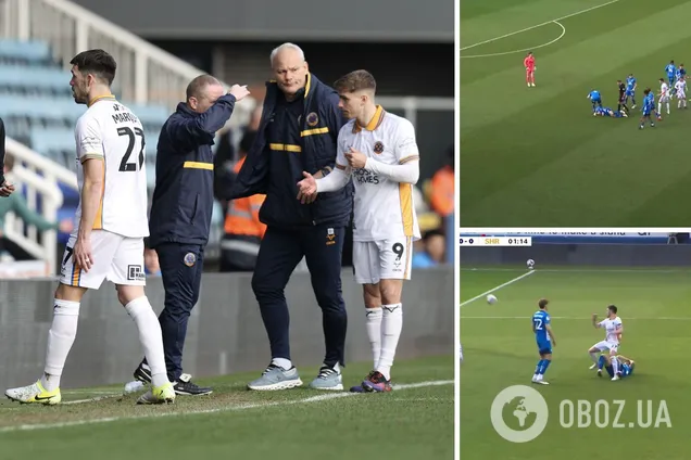 Футболист заработал самое быстрое удаление в истории английского футбола. Видео