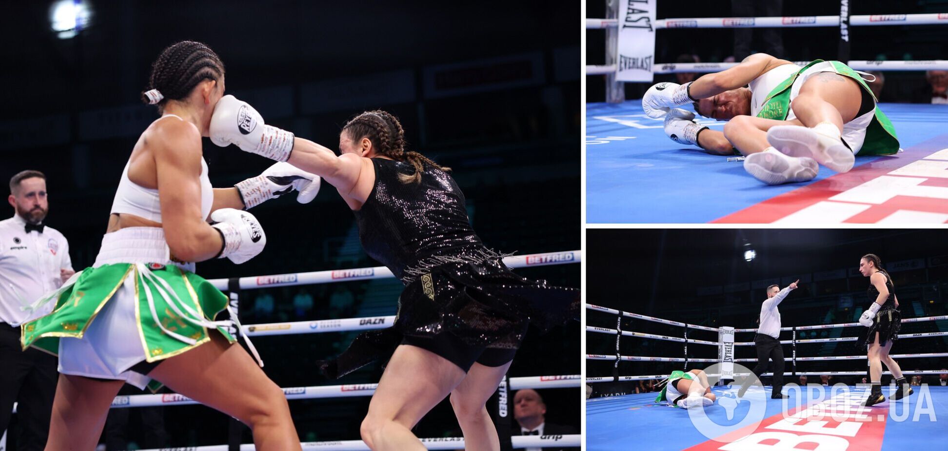 47 секунд! Непобедимая боксерша вторым же ударом выиграла бой нокаутом. Видео