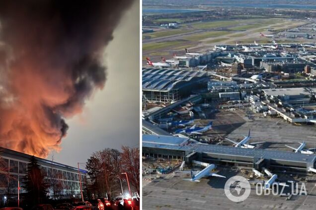 Лондонський аеропорт Хітроу закрили через потужну пожежу на підстанції