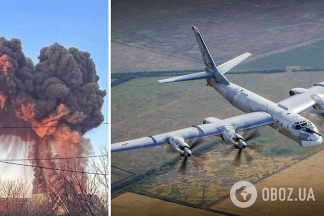 Двоє членів екіпажу бомбардувальника Ту-95МС могли загинути внаслідок атаки на аеродром Енгельс-2