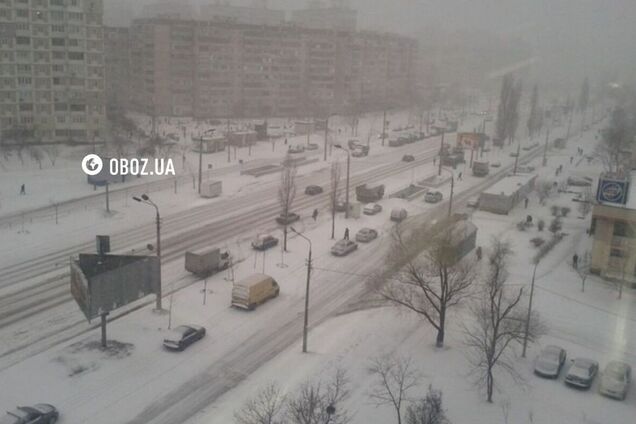 За 36 часов выпало 40 млн тонн снега: 12 лет назад Киев накрыл 'снегопад века'. Фото