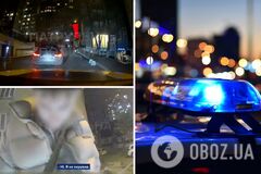 'Я не ехал, вам показалось': в Киеве патрульные устроили погоню за нарушителем ПДД на BMW. Видео