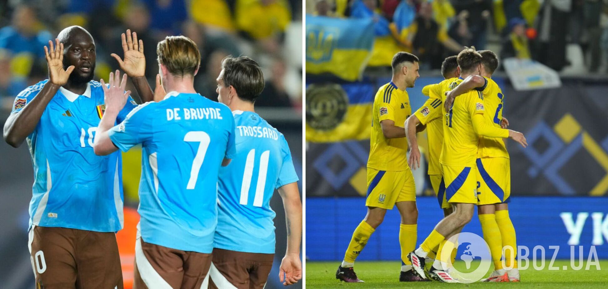 Бельгія – Україна: хронологія та результат матчу плей-оф Ліги націй