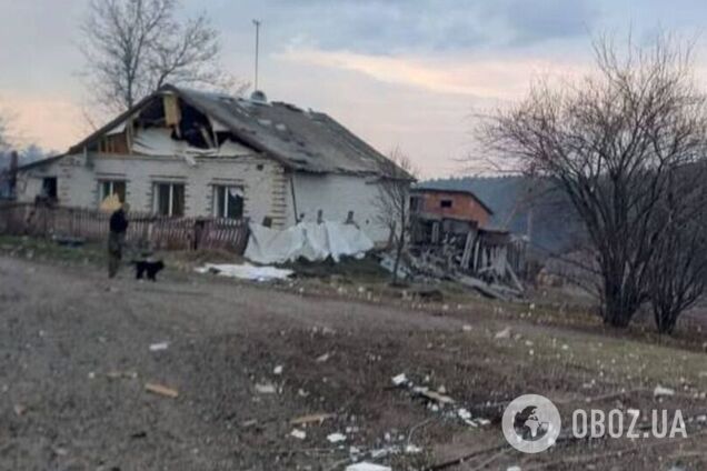 Россия обстреляла КАБами приграничья Сумщины: есть погибшая и раненая, разрушены жилые дома. Фото