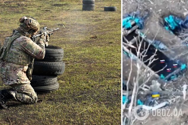 Украинский штурмовик уничтожил трех оккупантов в ближнем стрелковом бою на Покровском направлении. Видео