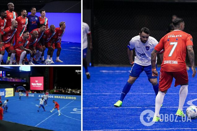 Почти с центра. Легендарный футболист-чемпион забил фантастический гол редким ударом тривелой. Видео