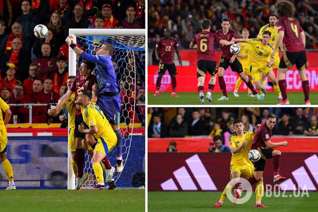 Збірна України розгромно програла Бельгії та не пробилася до елітного дивізіону Ліги націй