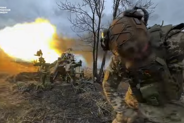 Робота артилеристів ГУР на Покровському напрямку