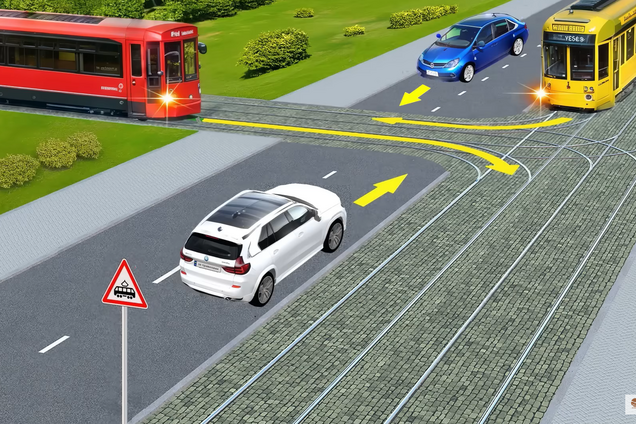 Как разъехаться на перекрестке? Задание для опытных водителей