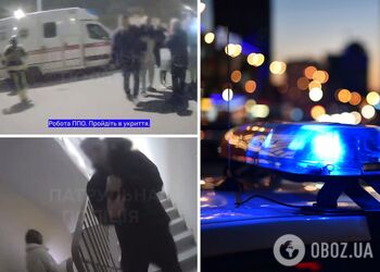 'Ворог діє підло': у поліції показали, як допомагали українцям під час атаки РФ на Київ 23 березня. Відео