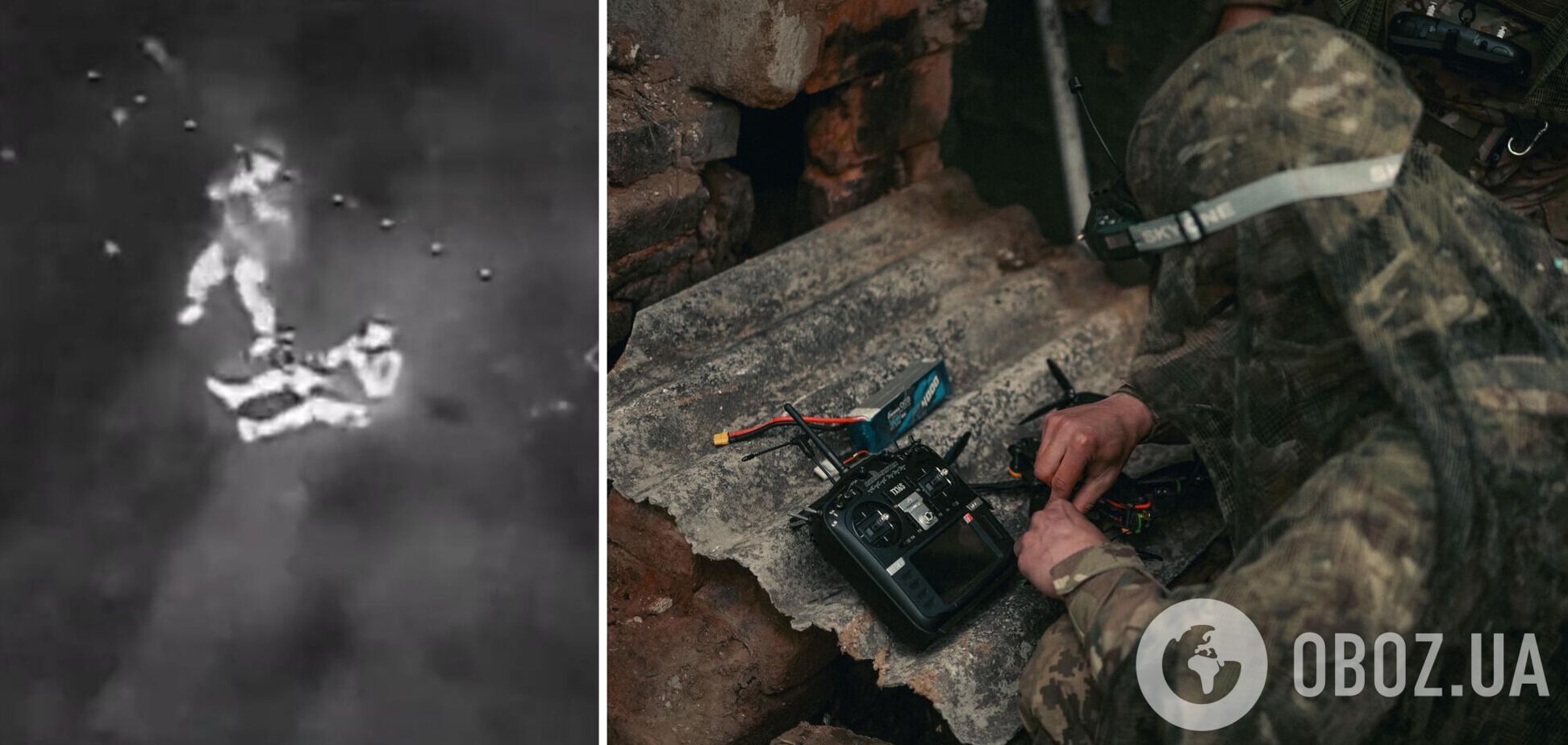 'Ночная месть': защитники Украины показали, как ночью уничтожают живую силу врага. Видео