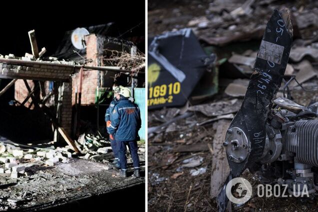 Враг бил 'Шахедами': на Запорожье в результате вражеской атаки есть разрушения и пострадавшие. Фото