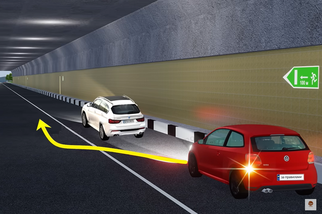 Чи дозволено обгін? Хитрий тест із ПДР