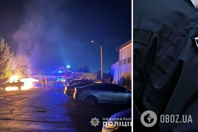Діяли на замовлення російського 'авторитета': встановлено спільника зловмисника, який організовував підпал авто поліцейських у Львові