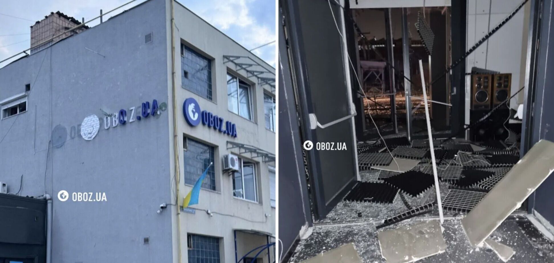 Американский Комитет защиты журналистов осудил российский обстрел редакции OBOZ.UA