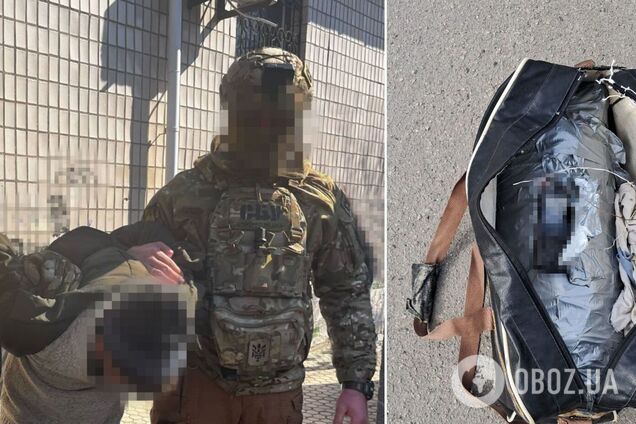 СБУ затримала агента ФСБ, якого росіяни хотіли підірвати біля ТЦК у Херсоні. Фото