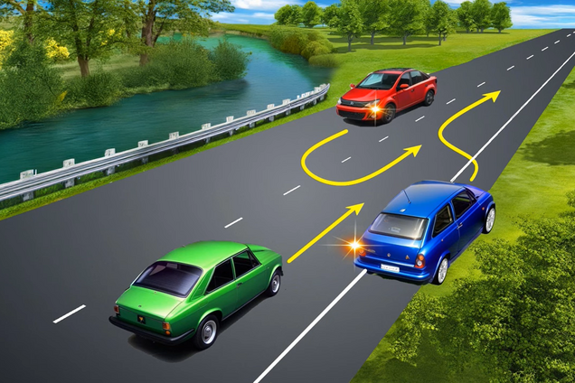 Хто має дати дорогу? Заплутане завдання з ПДР