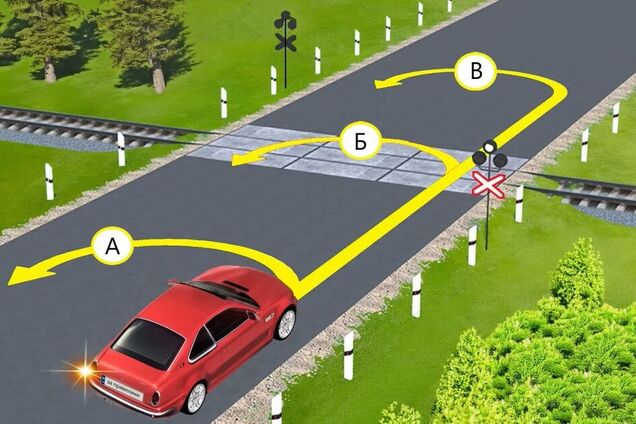 Где можно развернуться? Задания на знание ПДД