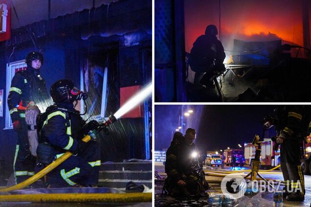 Під Києвом сталась масштабна пожежа в магазині. Подробиці, фото та відео