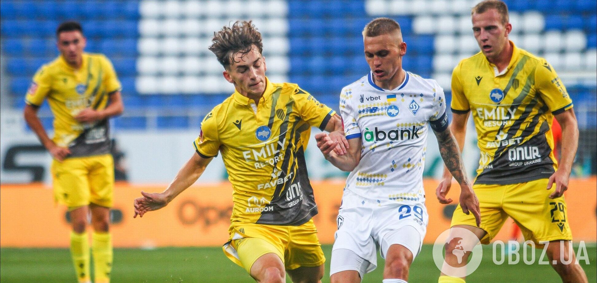 'Динамо' добыло уверенную выездную победу в УПЛ. Видео