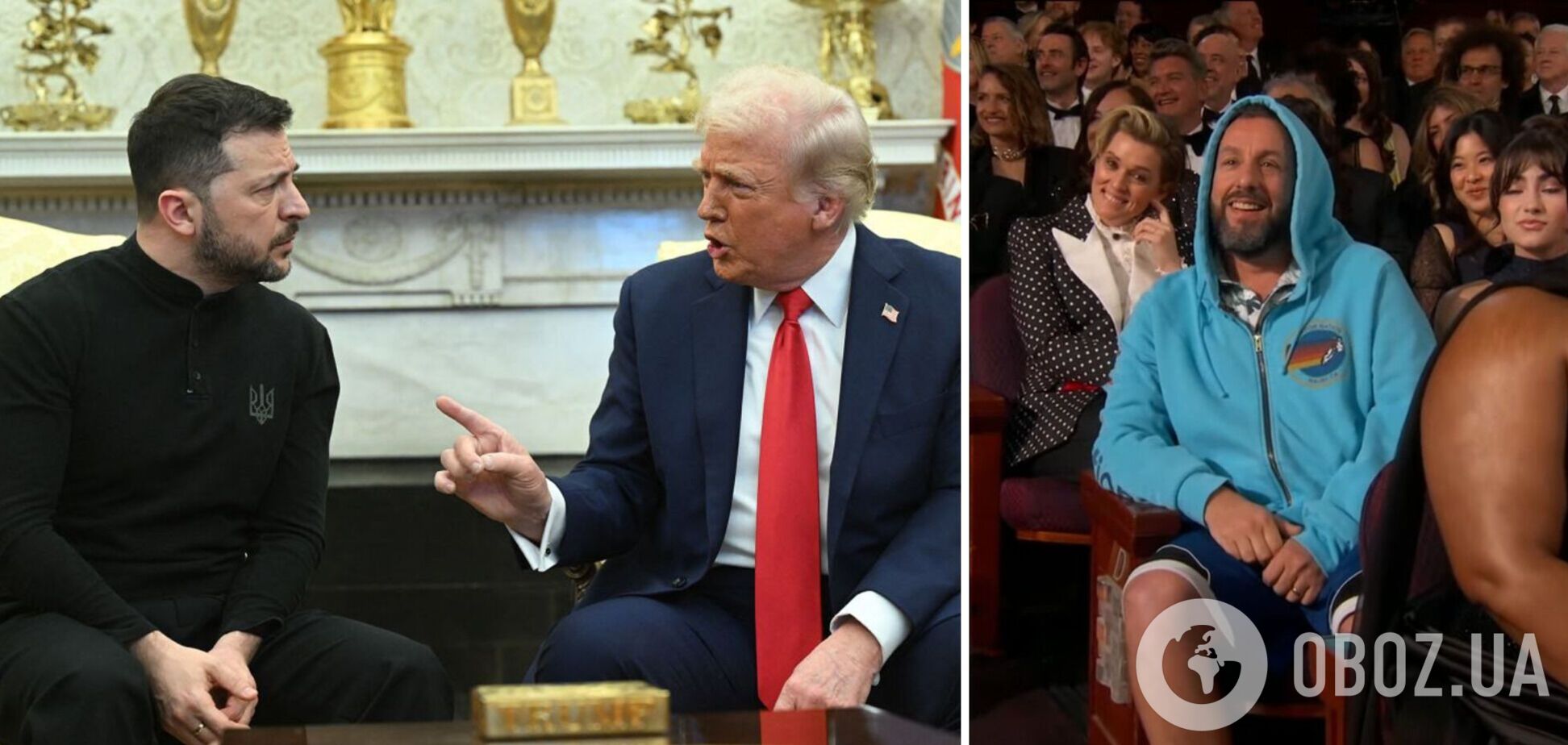 'Ніхто не звертав увагу на мій одяг, поки ти не спитав': на Оскарі 2025 висміяли суперечку через костюм Зеленського в Білому домі