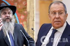 'Посмотрите на себя и на свои действия': главный раввин Украины ответил Лаврову на 'позор еврейской нации' и напомнил о дружбе с ХАМАС