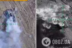 Горело так, что было видно из космоса: защитники показали уничтожение вражеских броневиков. Видео