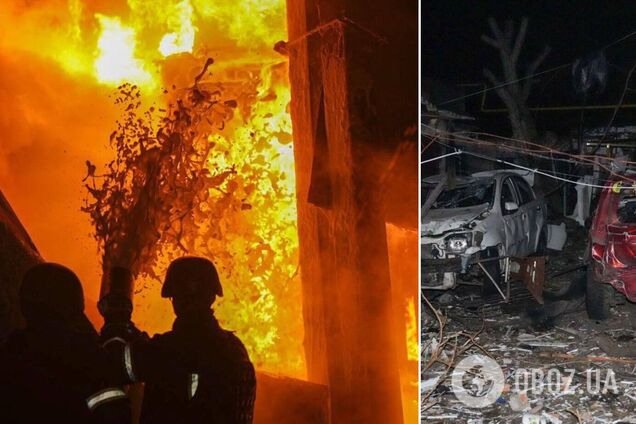 Росіяни атакували Одесу 'Шахедами': є поранені, у місті зупинено роботу трьох районних котелень. Фото і відео