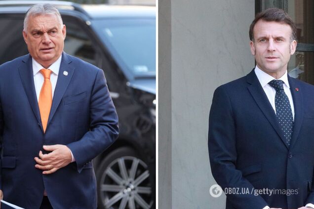 Макрон пригласил в гости Орбана поговорить об Украине: когда состоится встреча