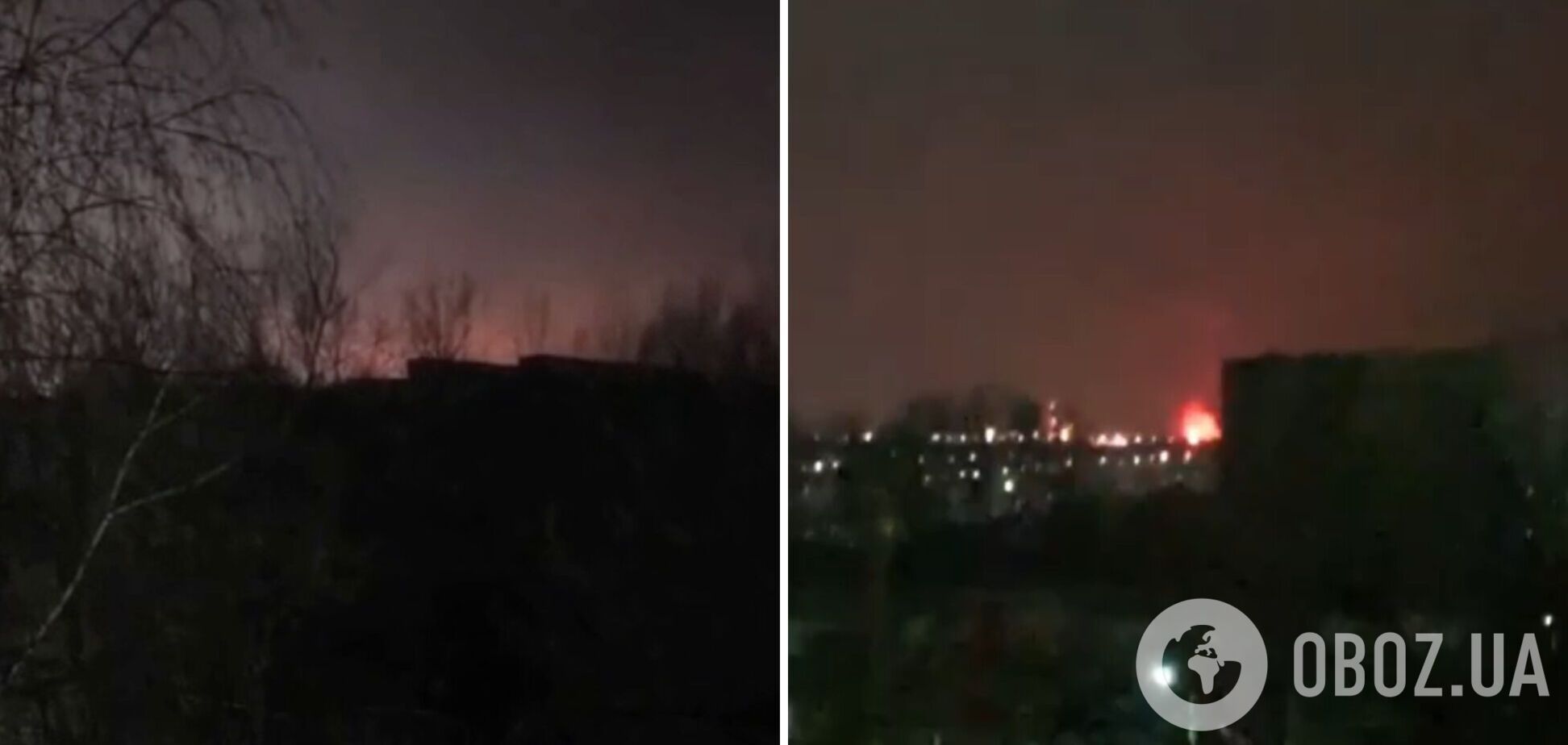 Безпілотники атакували Самарську область РФ: горить НПЗ у Сизрані. Відео