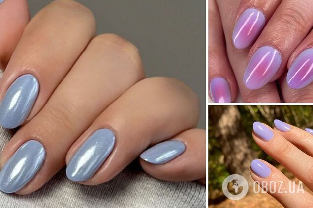 Самый модный цвет маникюра весны 2025: пять барвинковых дизайнов