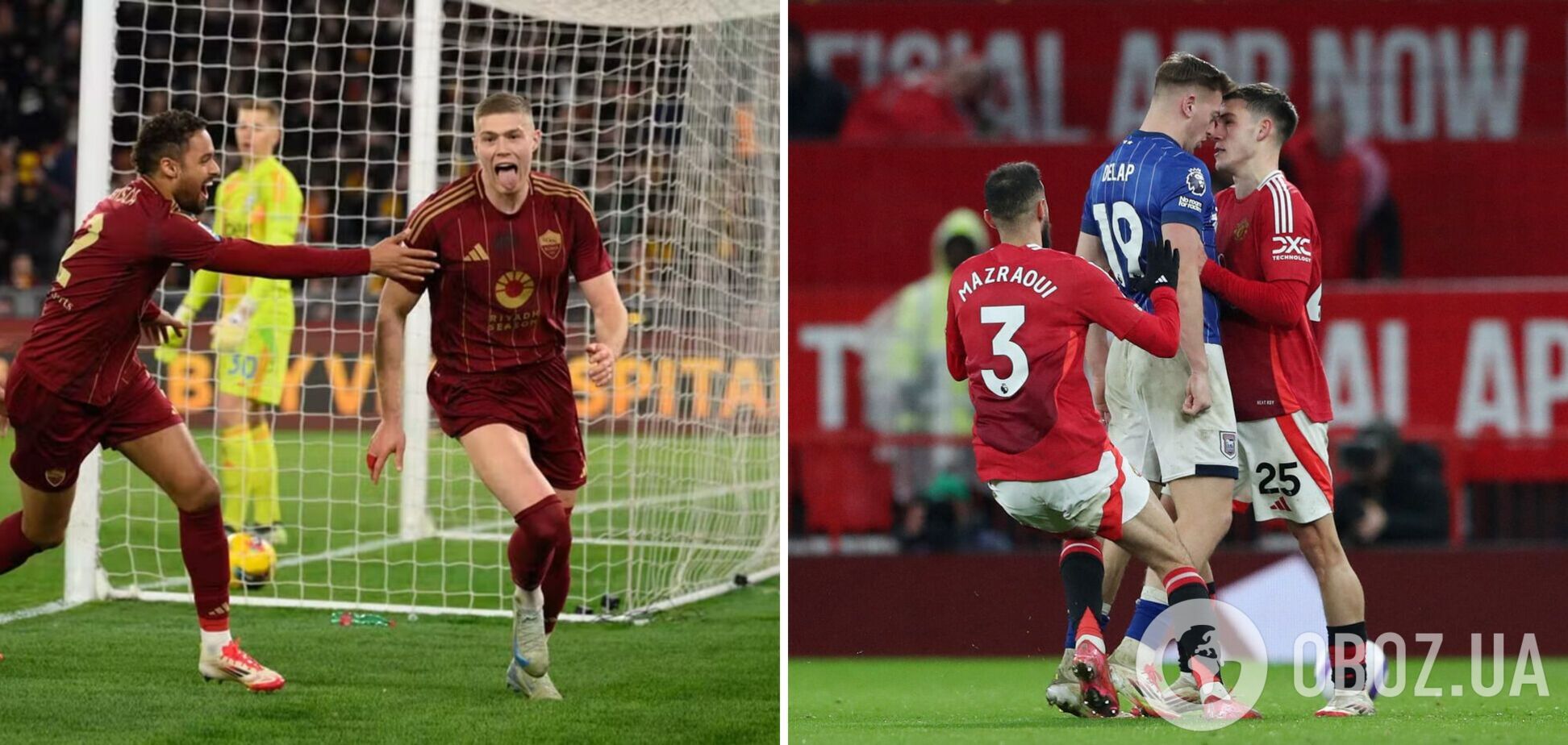 Двойной шанс Довбика, потенциальный финал и куча дебютных встреч. Обзор первых матчей плей-офф Лиги Европы