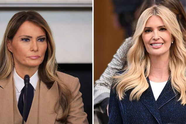 'Война' в семье Трампа: почему Мелания рассорилась с Иванкой и какое прозвище первая леди дала падчерице