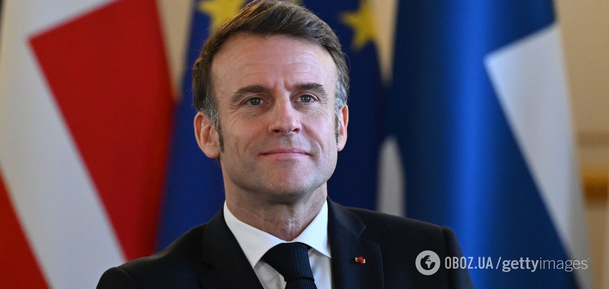 Рейтинг Макрона вырос на фоне его поддержки Украины и призывов увеличивать расходы на оборону – Bloomberg