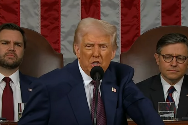 Трамп в выступлении перед Конгрессом не объявил об остановке военной помощи Украине