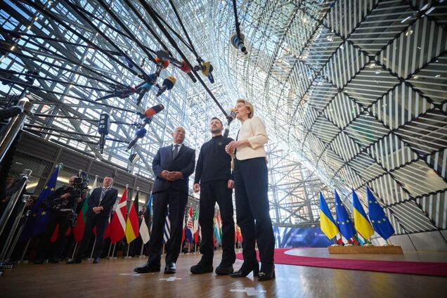 'Европа должна быть способна обеспечить безопасность': Зеленский на спецзаседании Евросовета представил первые шаги для мира. Видео