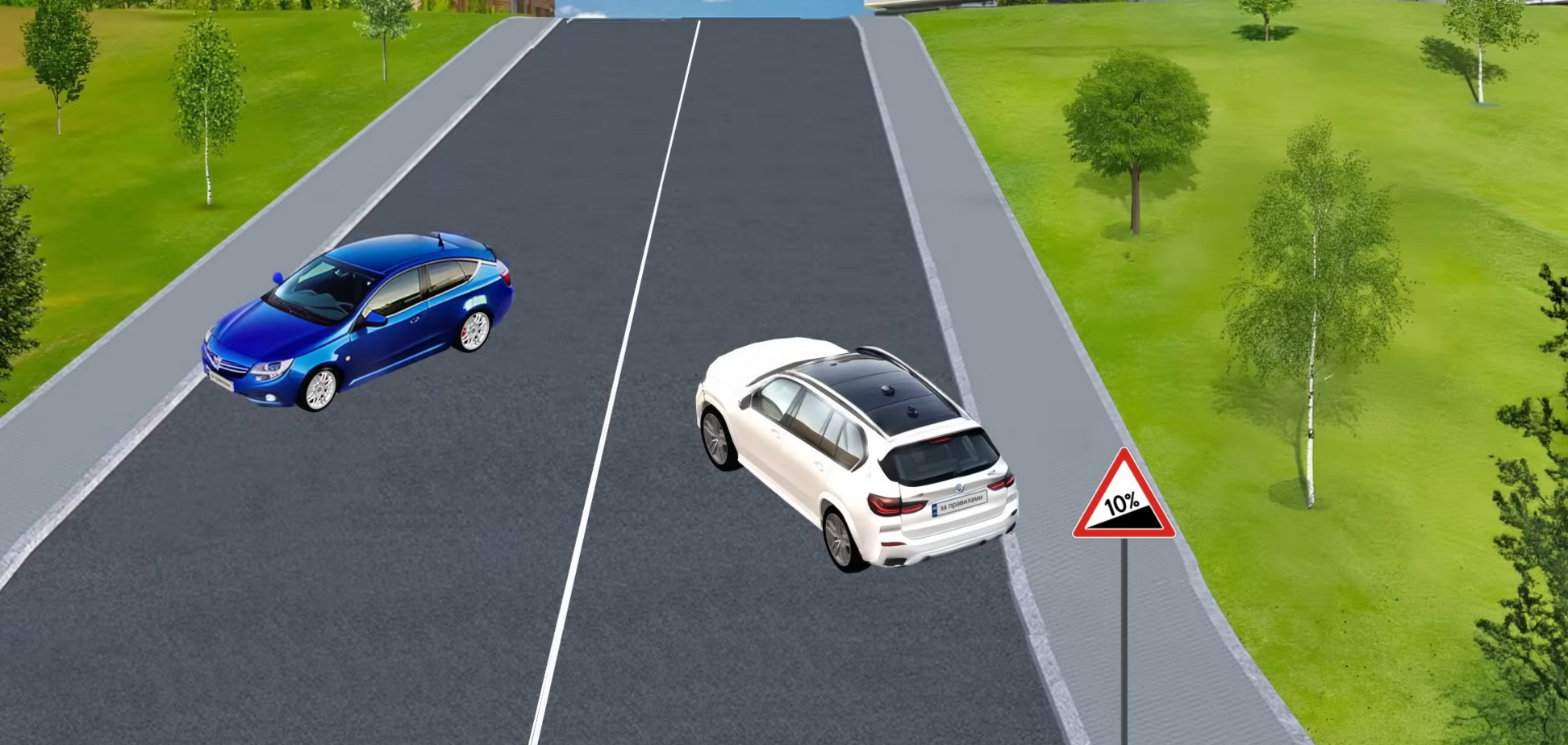 Какой автомобиль припаркован с нарушением? Хитрая задача по ПДД