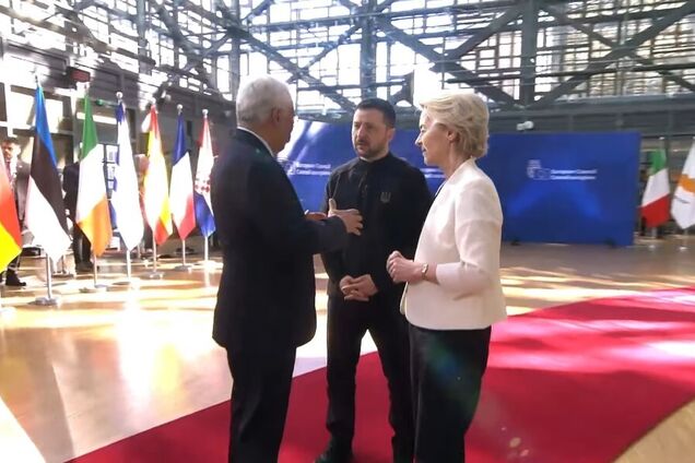 'Мы не чувствуем себя брошенными': Зеленский прибыл в Евросовет в Брюсселе. Видео